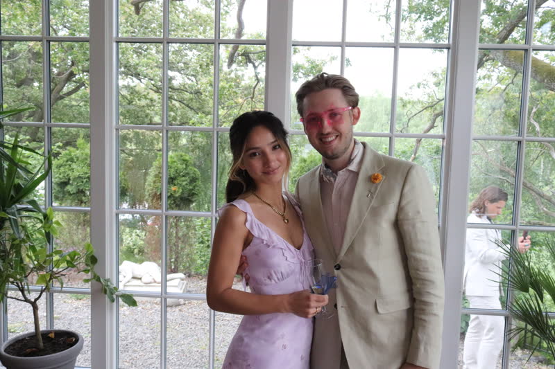 Gäster i Partypix fotobås